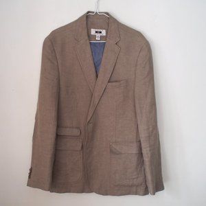 Linen men's suit jacket beige Joseph Abboud